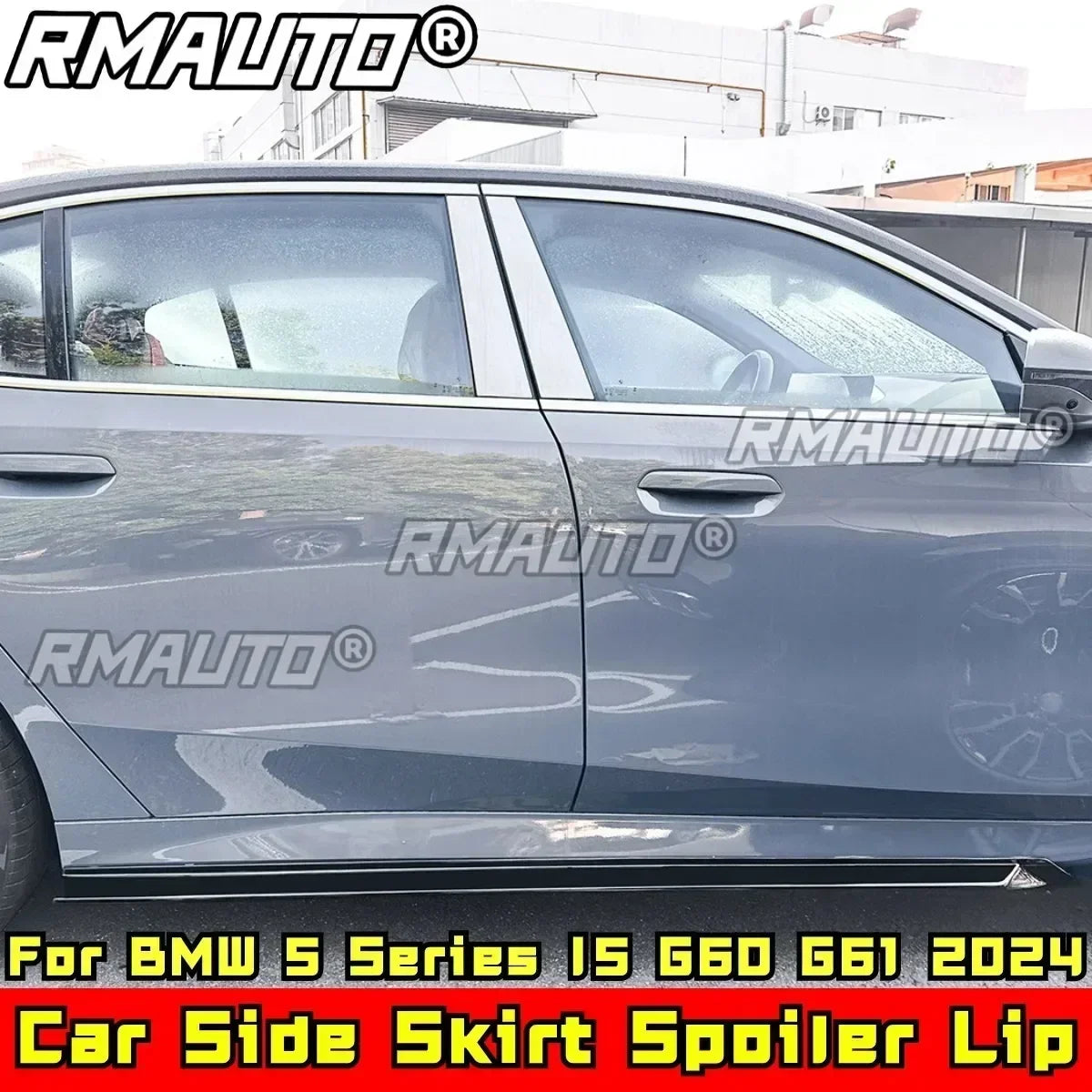 For BMW 5 Series I5 G60 I5 G60 G61 Body Kit Side Skirt Spoiler