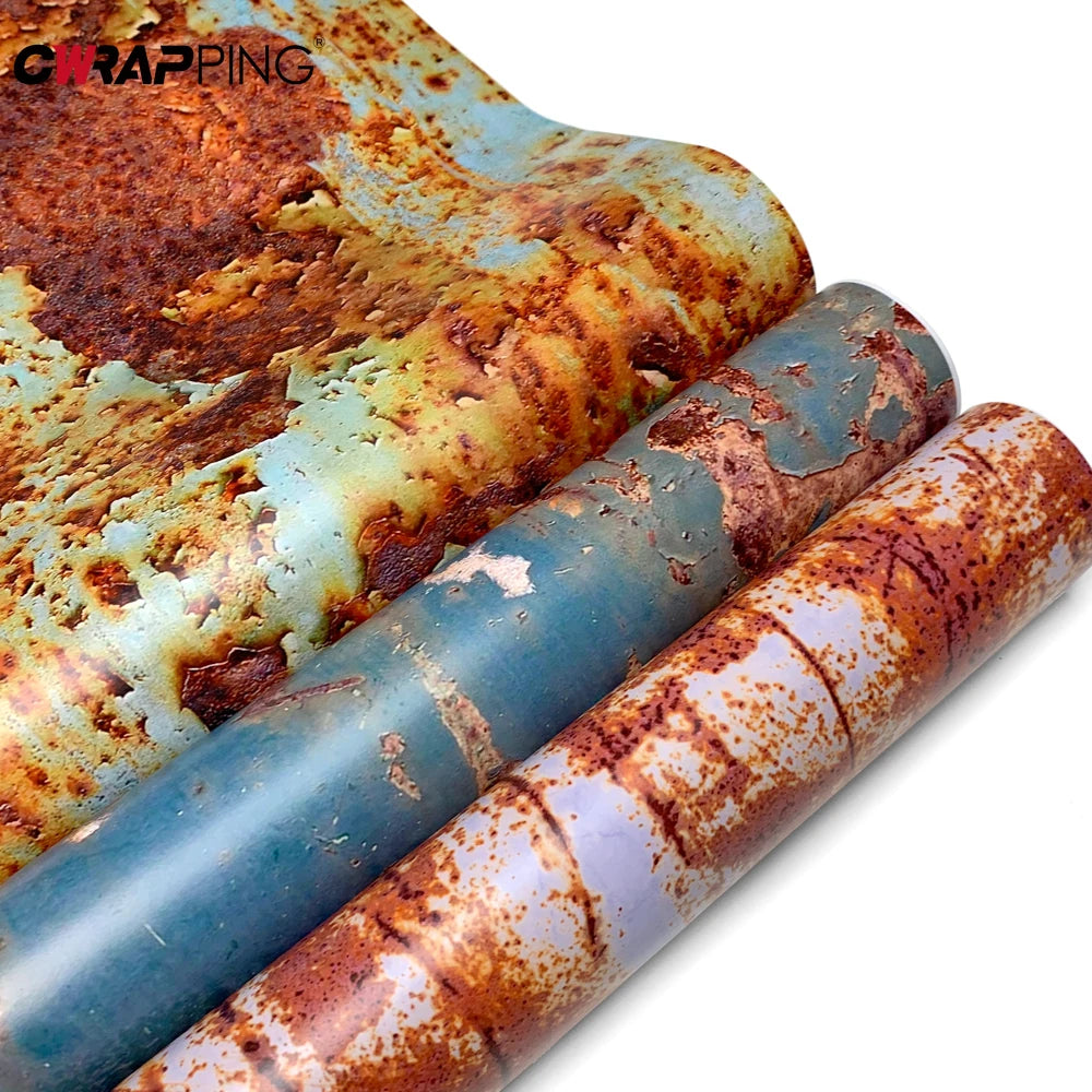 For Motorcycle Vinyls Waterproof Rusting Vinyl Decorating Rust