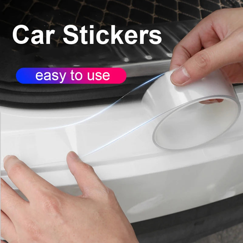 Door Protector Stickers Transparent Threshold Film Anti Scratch