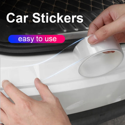 Door Protector Stickers Transparent Threshold Film Anti Scratch