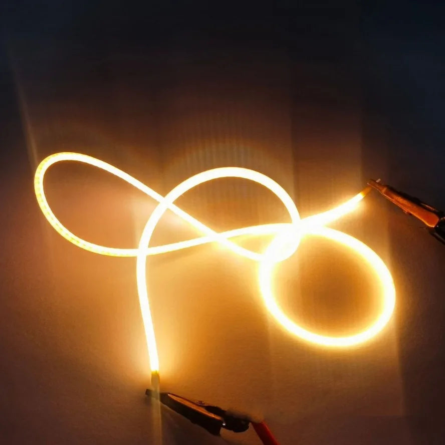 12V 600 460MM Flexible Ultra Slim Filament Spiral Bulb