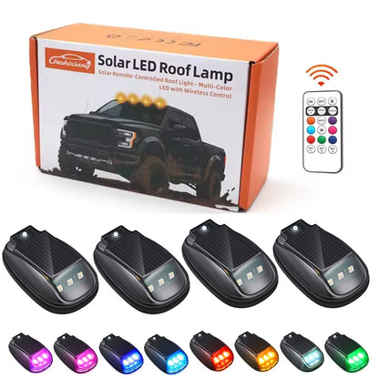 RGB Strobe Solar Powered Aircraft Airplane Helicopter Warning