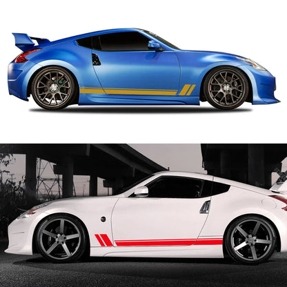 For Nissan Z-Cars 370Z Fairlady Z34 Side Stripe Stickers Fashion