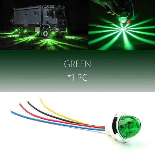 1.25 Inch Diameter Side Marker Small Size Trailer Warning