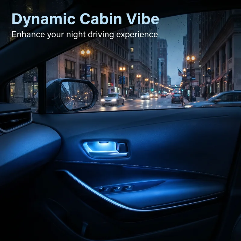 For Toyota Corolla 2019-2024 Ambient Light Atmosphere Interior