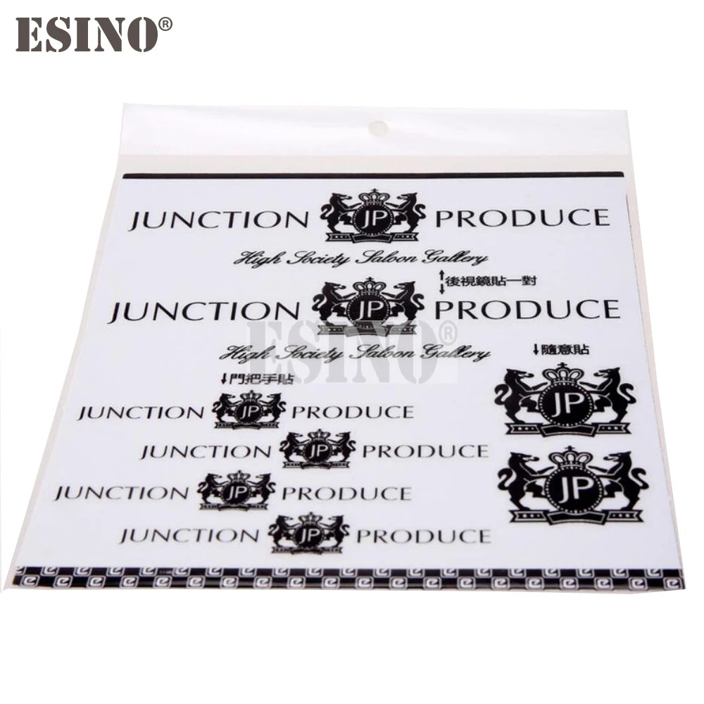 Junction Produce Jp Production Vinyl Decal Window Door Handle