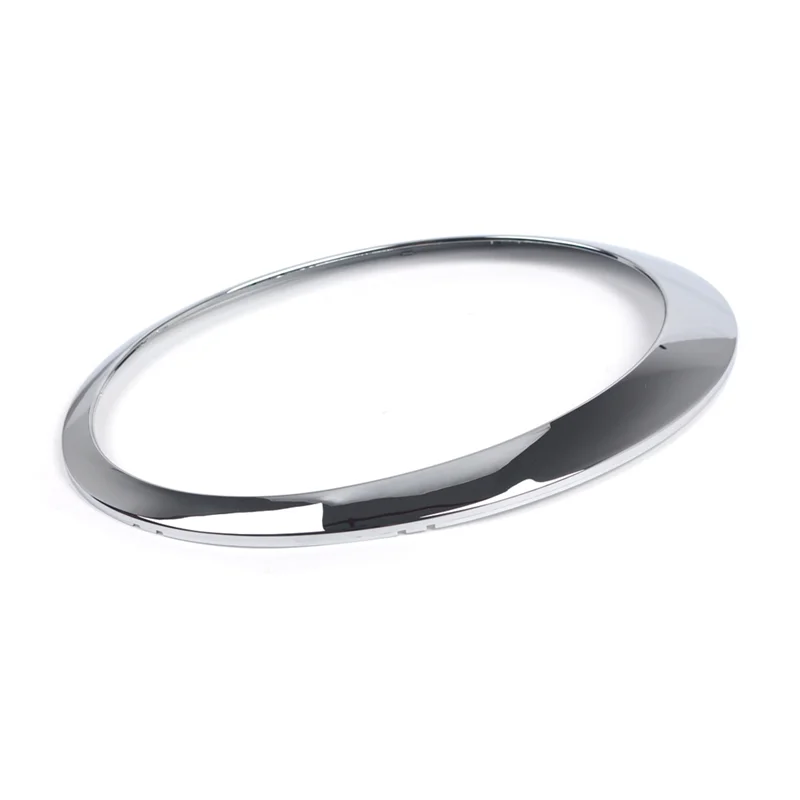 For BMW MINI Cooper R50 R52 Headlight Trim Ring Headlamp Chrome