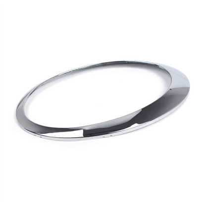 For BMW MINI Cooper R50 R52 Headlight Trim Ring Headlamp Chrome
