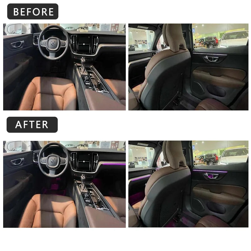 For 2018-2022 S60 XC60 Atmosphere Lamp Ouchuangbo Ambient