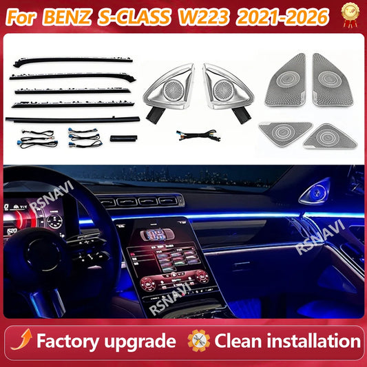For Mercedes Benz 2021+ W223 S450L Color S480 S500L s-class