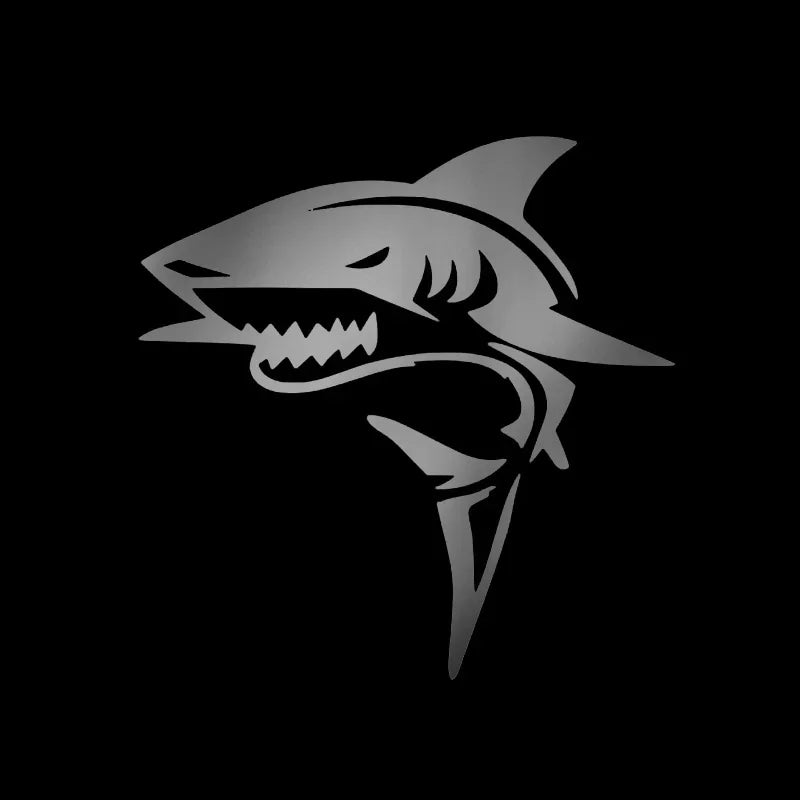 13CM Shark Sticker Stylish Sunscreen Waterproof Custom Stickers