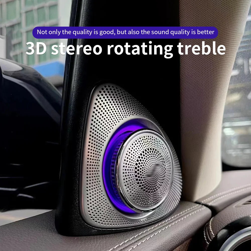 For Mercedes Benz W205 C E-Class W213 Ambient Kit 3D Rotation