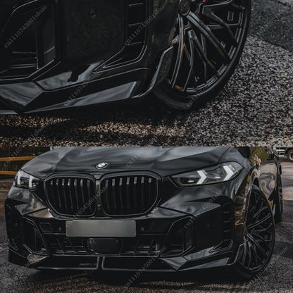 For BMW X5 G05 M-Sport Lci Front Bumper Lip Splitter 30I 40I