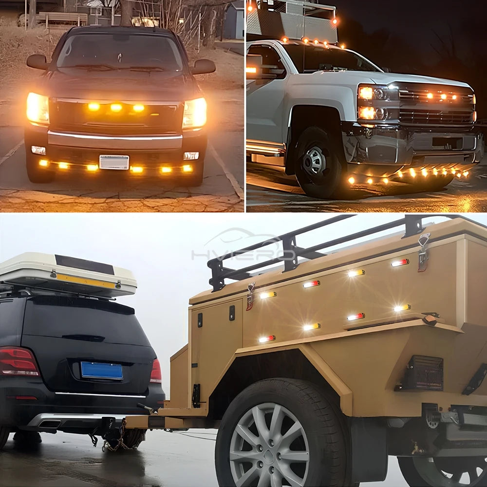 2X Truck Side Long Strip IP65 Waterproof Ultra Thin