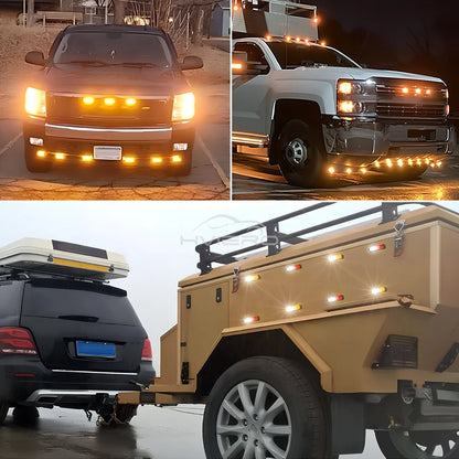 2X Truck Side Long Strip IP65 Waterproof Ultra Thin