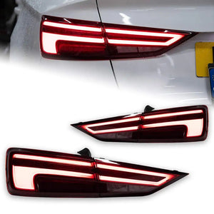 For Audi A3 S3 LED Taillights 2013-2019 Dynamic Signal Taillight