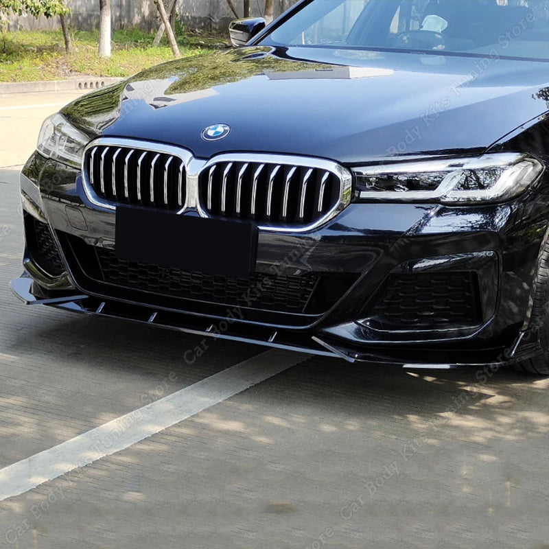 For BMW 5 Series G30 Lci Front Bumper Lip Splitter Spoiler