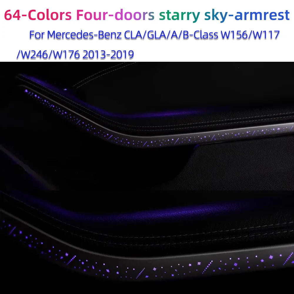 For Mercedes-Benz Cla Gla A B-Class Color four-doors Starry
