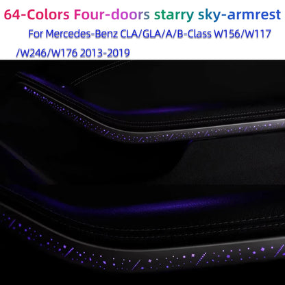 For Mercedes-Benz Cla Gla A B-Class Color four-doors Starry