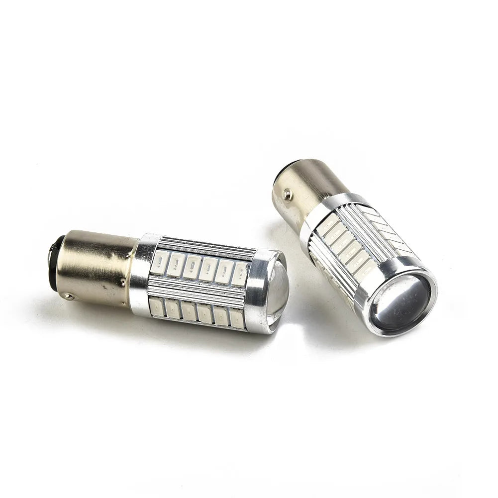 2PCS Red Brake Tails 1157 P21 5W 380 bay15d