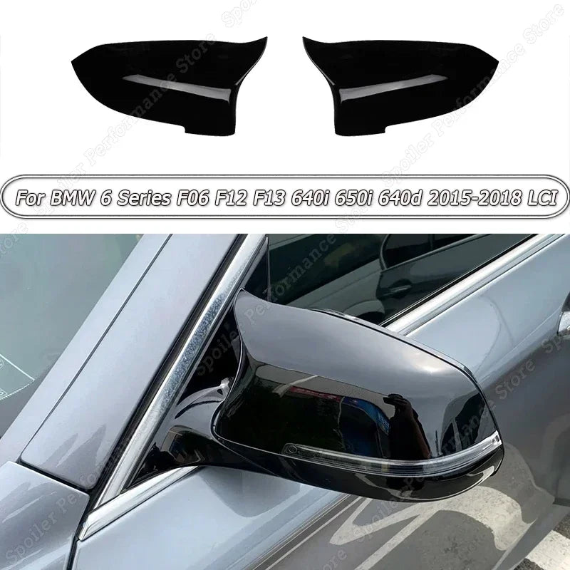 For BMW 6 Series F06 F12 Rearview Side Mirror Cap Body Kit