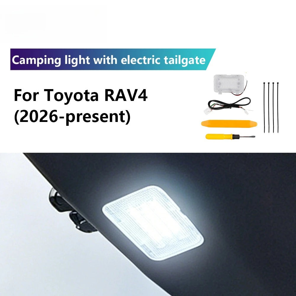 For Toyota RAV4 2026-Now LED Car Tail Light Trunk Light Tailgate Lamp Suitcase Lights Accessories Daily Use Access