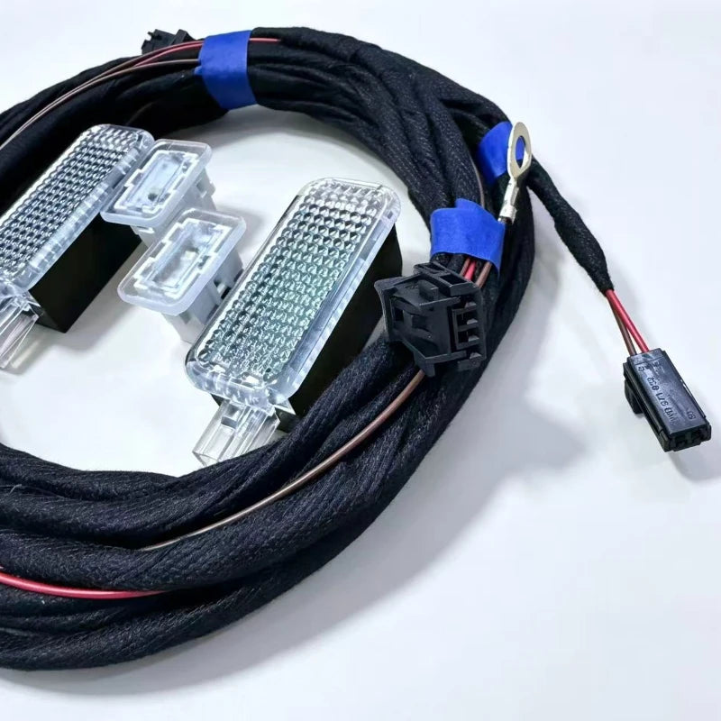 For Audi A3 8V 2013- 2018 Set Indoor Footwell Foot Wire Harness