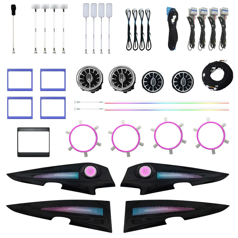 For Dolphin 21-24 Complete Molded RGB Ambient Set Interior