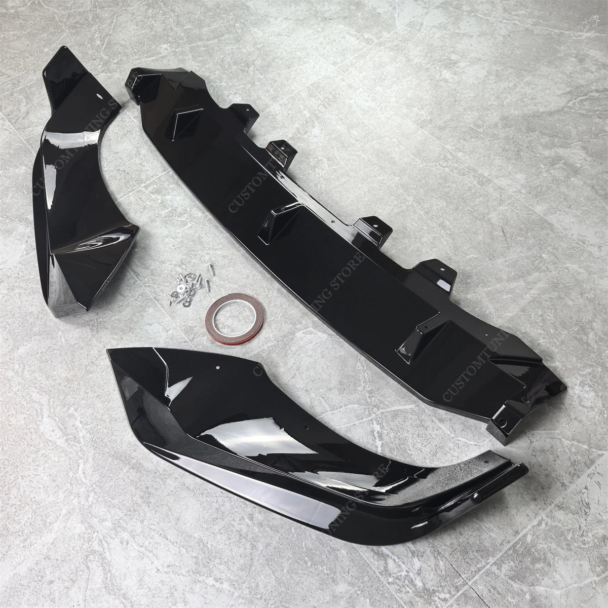 For BMW X5 G05 M Sport Competition Gloss Black ABS Front Bumper