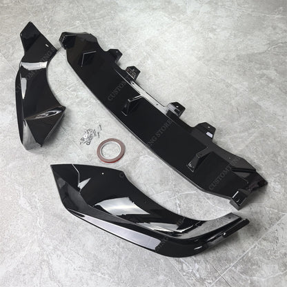 For BMW X5 G05 M Sport Competition Gloss Black ABS Front Bumper
