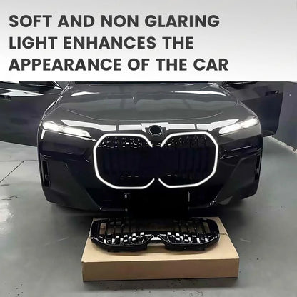 For BMW Luminous Grille Series G70 I7 Bright Black Kidney Front