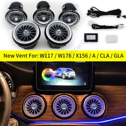 For Mercedes Benz W176 W117 X156 256 Colour Air Vents W246 Cla