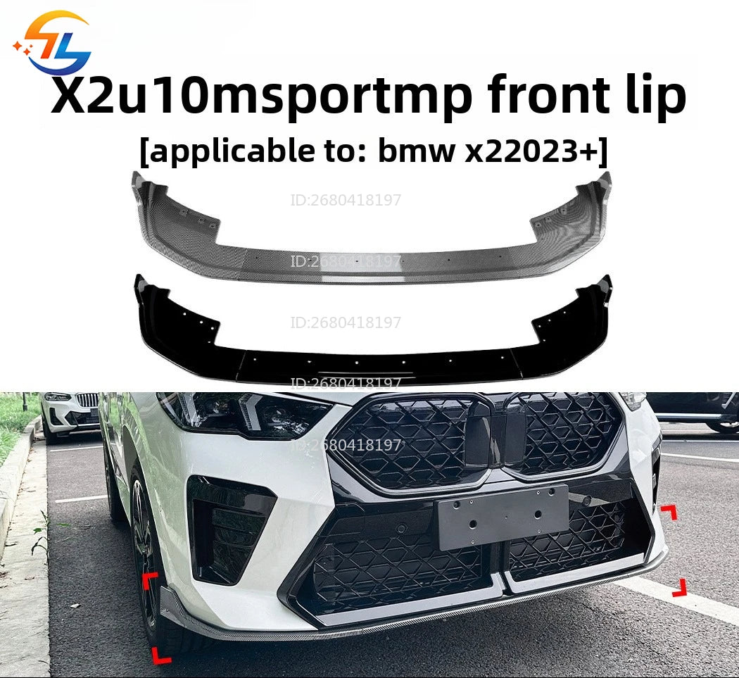 For BMW BMW X2 U10 2023+ Mp Front Lip Shovel Bumper Surround