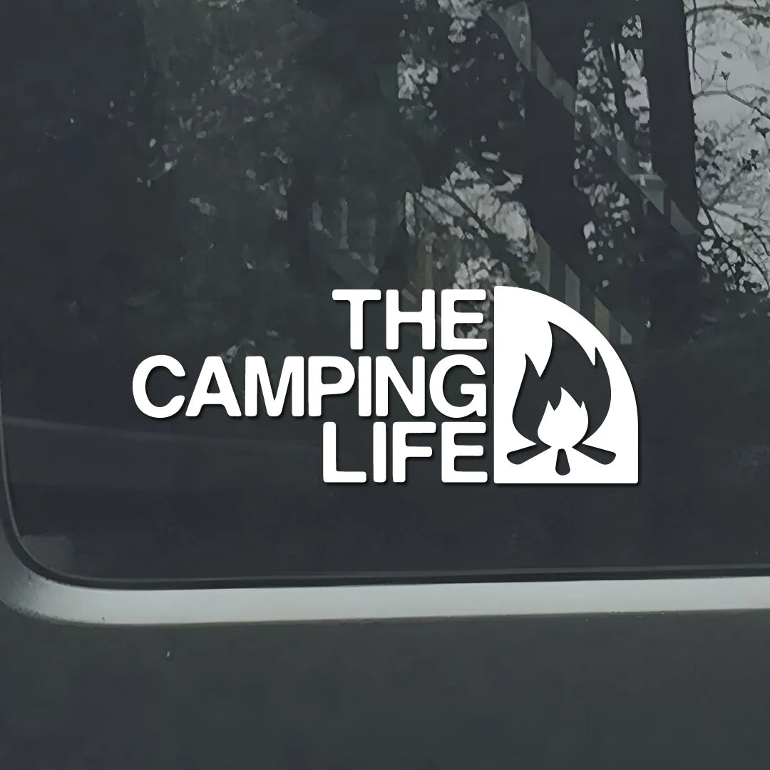 For Auto Side Rear Window Tailgate Camping Life Campfire Window