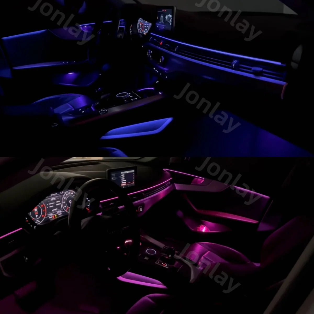 For A4L S4 B9 A5 S5 Jonlay Ambient 2017-2025 Interior Atmosphere