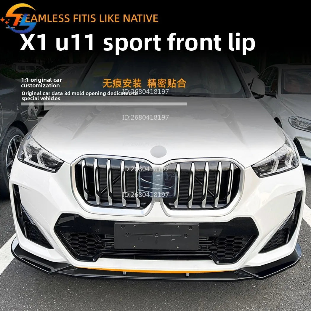 For BMW BMW X1 U11 Sport 2023 Front Lip Shovel Bumper Spoiler