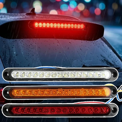 15LED Brake Long Strip Bar Rear Parking Signal Truck