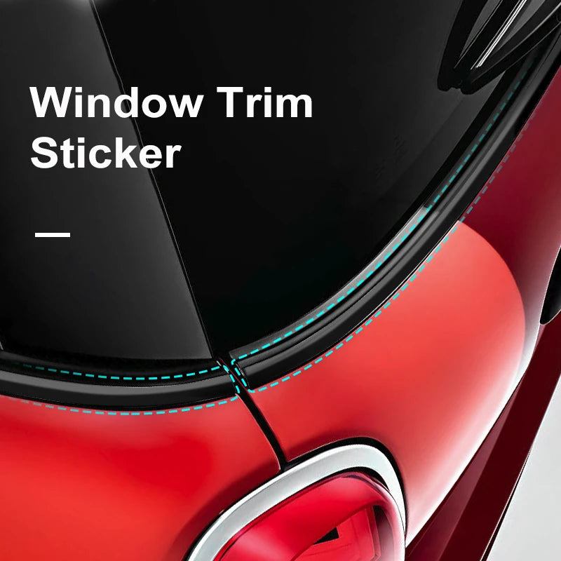 For MINI Cooper R53 R55 R56 Window Trim Vinyl Film Door