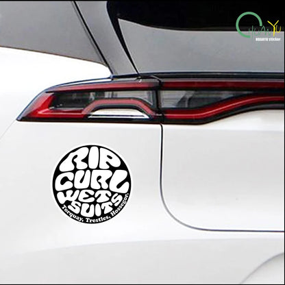 Fashionable Sports Ripcurl Sticker Cute Cartoon Art Anime Bumper