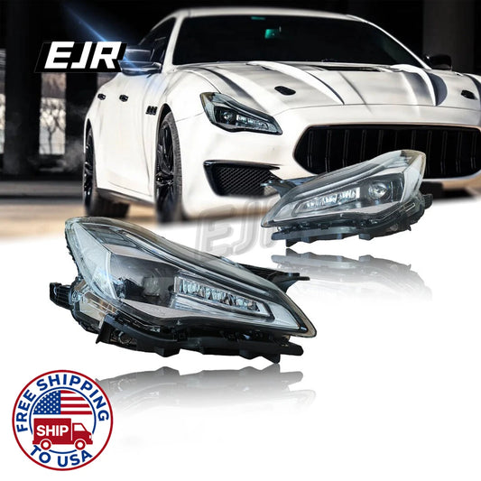For Maserati Quattroporte 2014-2017 Upgrade Plug Ejr Headlights