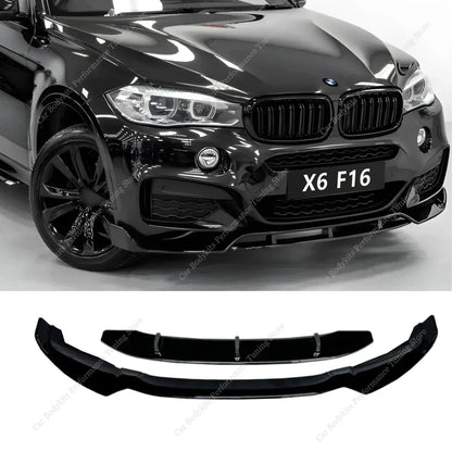 For BMW X6 F16 M Sport 4PCS Performance Gloss Front Bumper