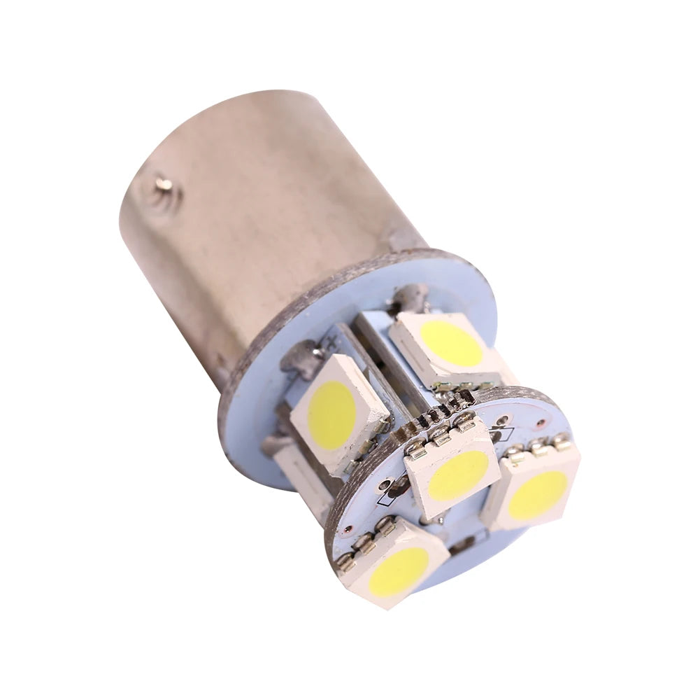 White Brake Bulb ba15s R5W 1156 5050 8SMD Bulbs