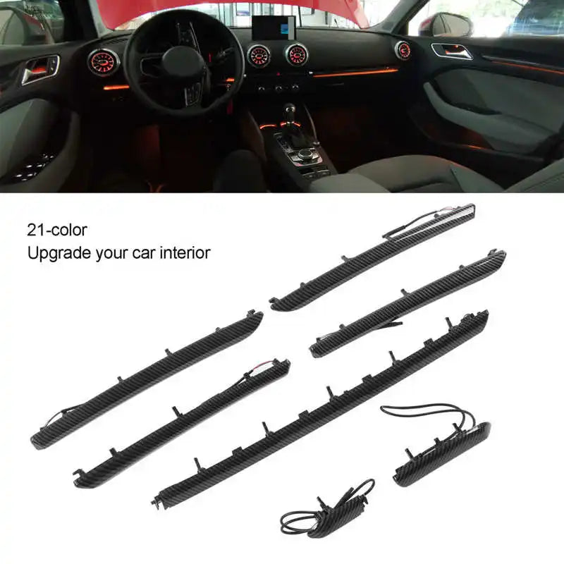 For Audi A3 8V 2013‑2018 Upgrades Color Interior Ambient