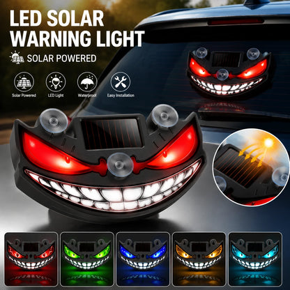Solar Powered Wireless Cool Devil S Eye Neon Face