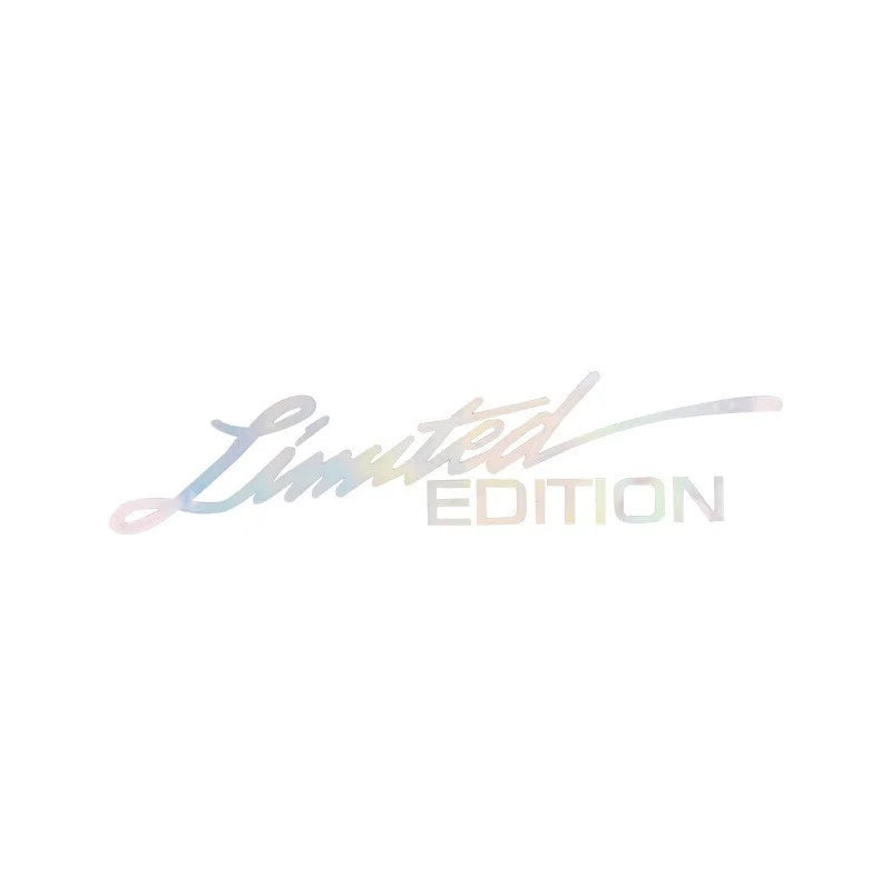 Creative Stickers Limited Edition English Sticker Fashion Body