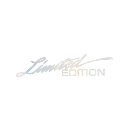 Creative Stickers Limited Edition English Sticker Fashion Body
