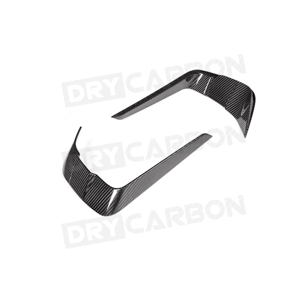 For BMW G14 G15 G16 M Dry Carbon Fiber Front Bumper Fog Cover