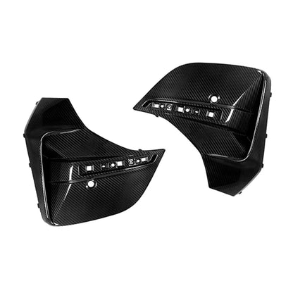 For BMW 4 Series G26 2021+ Carbon Fiber Rear Bumper Fog Cover