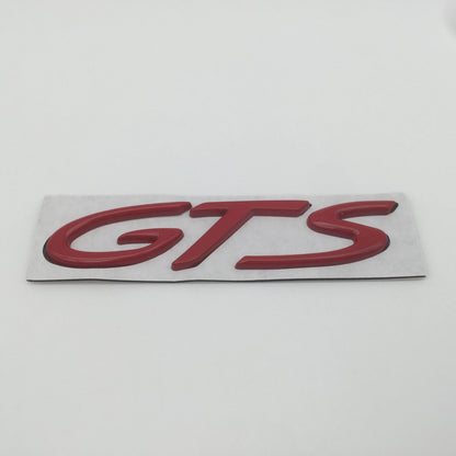 For Turbo Gts 1PCS 3D Metal Letter Emblem Rear Tail Trunk Decals