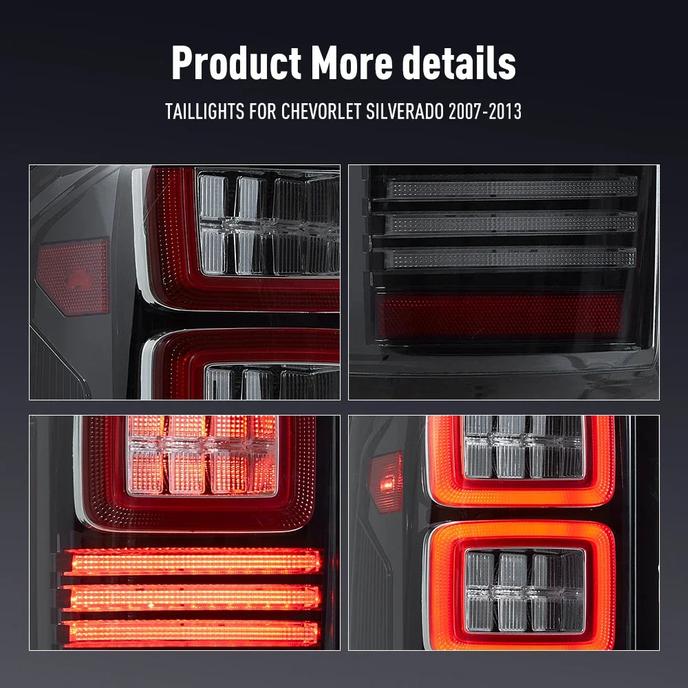 For Chevorlet Silverado 07-13 Reverse Brake Pair Tail Turning
